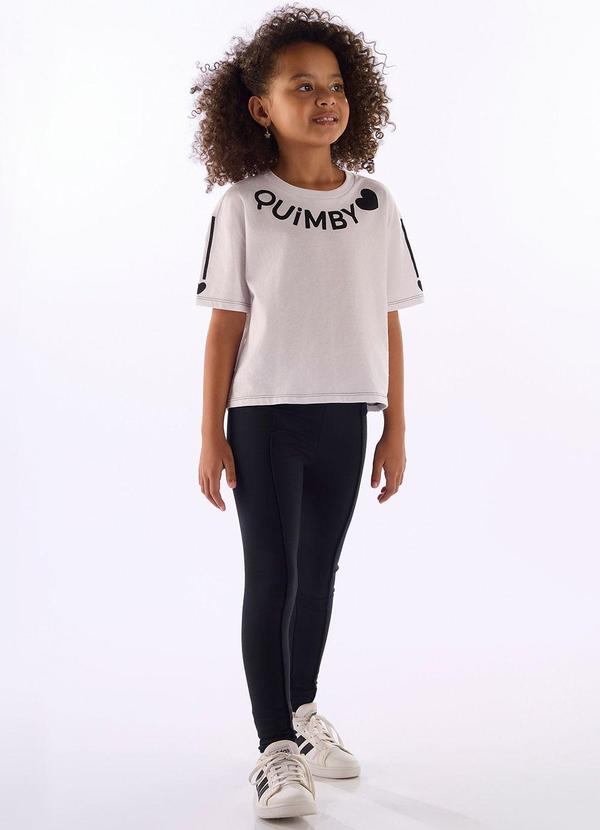 Conjunto Blusa Calça Legging Branco