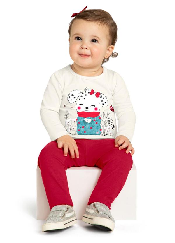 Conjunto Blusa e Legging Advance Bege