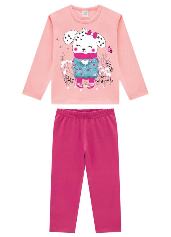 Conjunto Blusa e Legging Advance Rosa