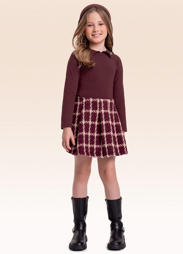 Conjunto Blusa e Shorts Saia Vermelho