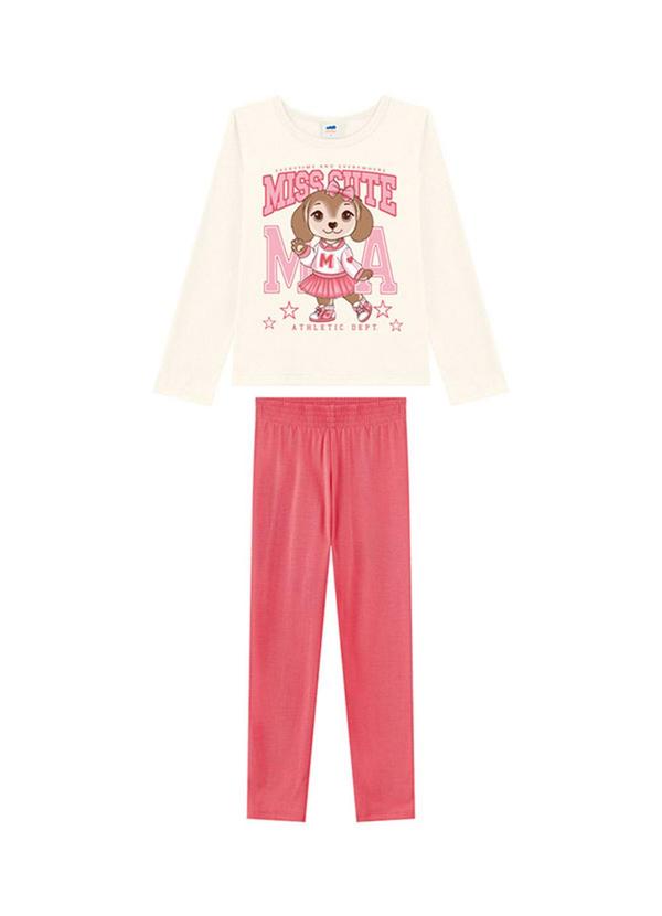 Conjunto Blusa Manga Longa e Legging Bege