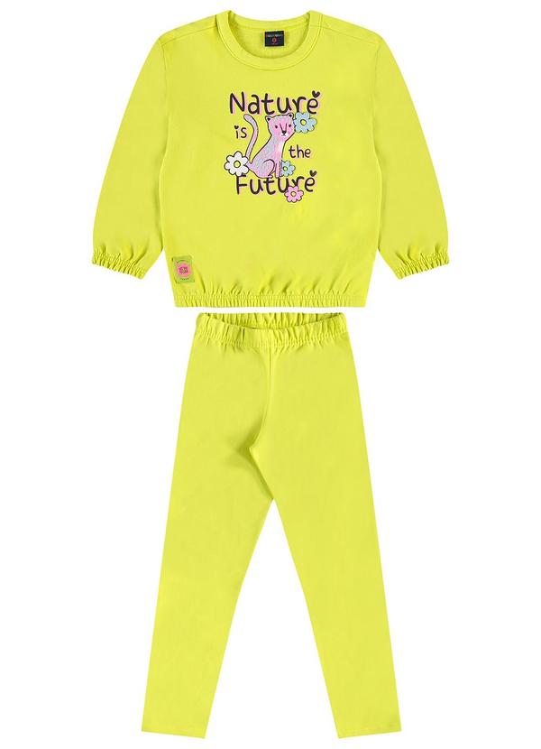 Conjunto Blusão e Calça Infantil Verde