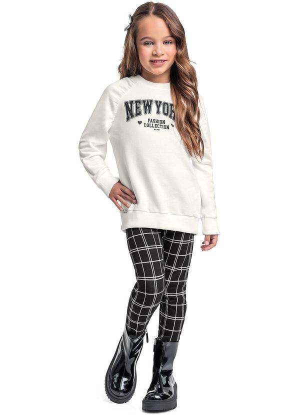 Conjunto Blusão e Calça Legging Bege