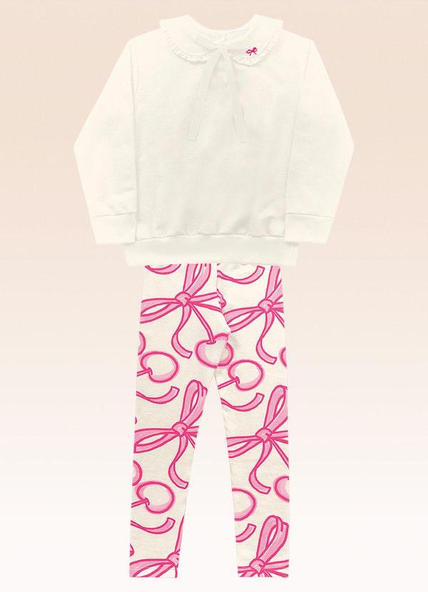 Conjunto Blusão e Legging Bege