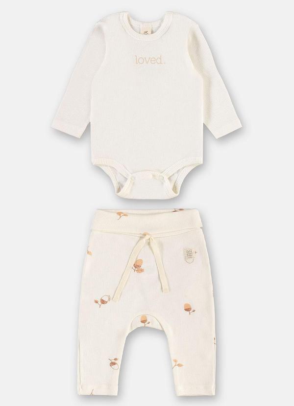 Conjunto Body e Calça Branco