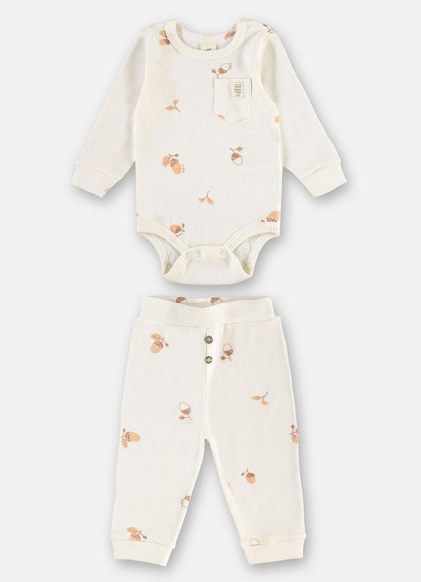 Conjunto Body e Calça Branco