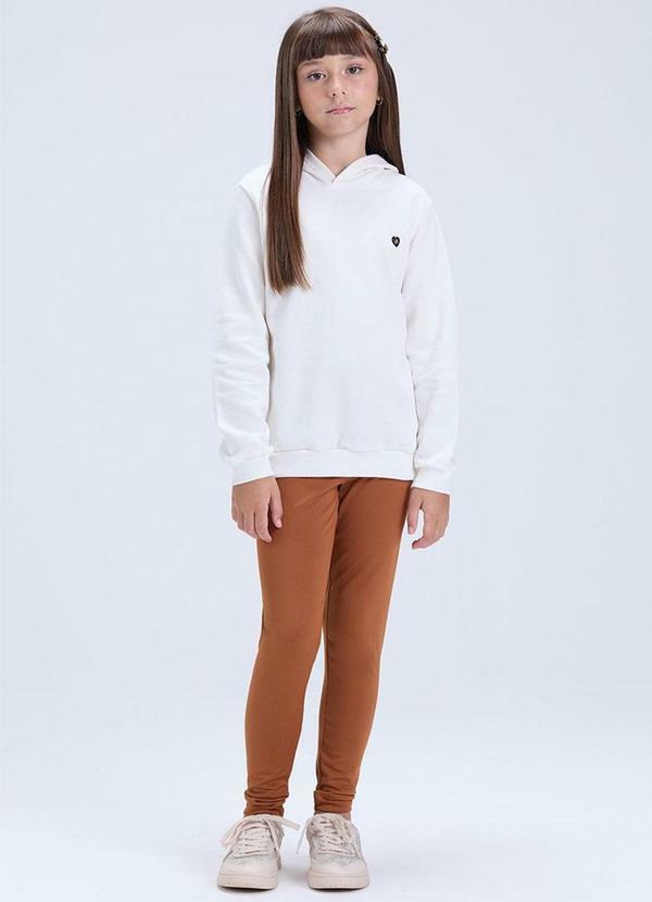 Conjunto com Capuz e Pingente Off White
