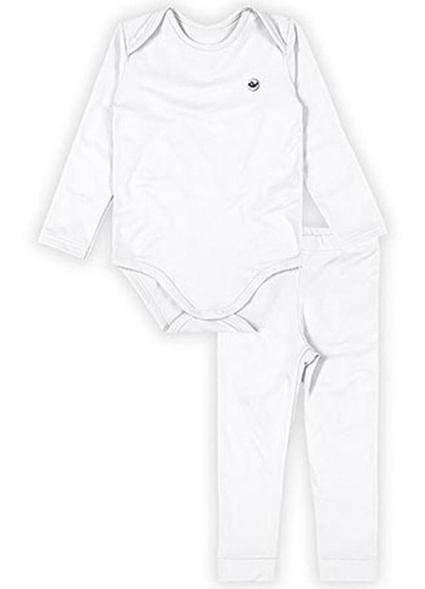 Conjunto com Tecnologia Thermo Dry Branco