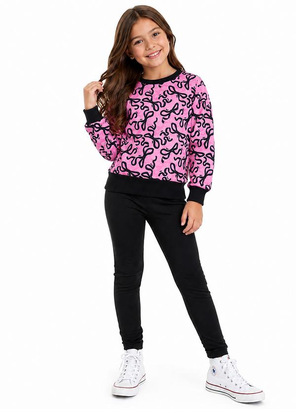 Conjunto de Inverno Laços Preto