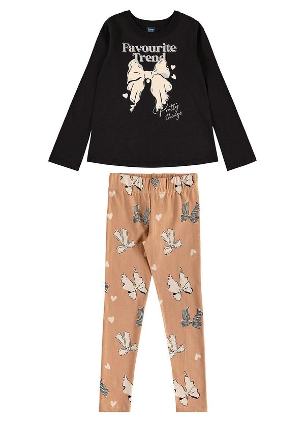 Conjunto Favourite Trend Infantil Preto