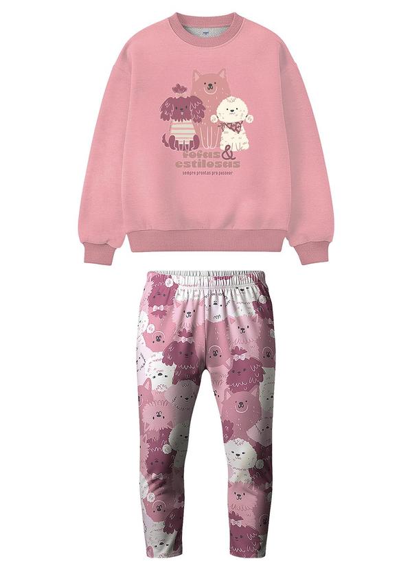 Conjunto Fofas & Estilosas Rosa Claro