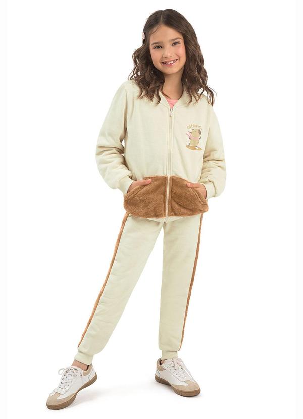 Conjunto Infantil Capivara Bege