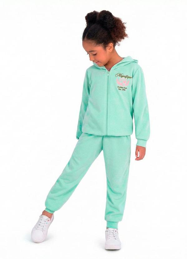 Conjunto Infantil de Inverno Verde