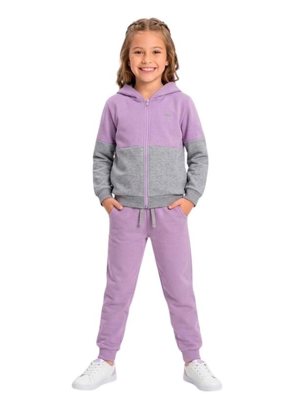 Conjunto Infantil Inverno Menina Iaia Lilás