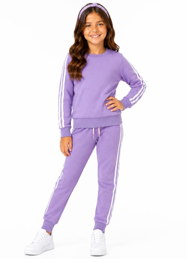 Conjunto Infantil Inverno Menina Iaia Lilás