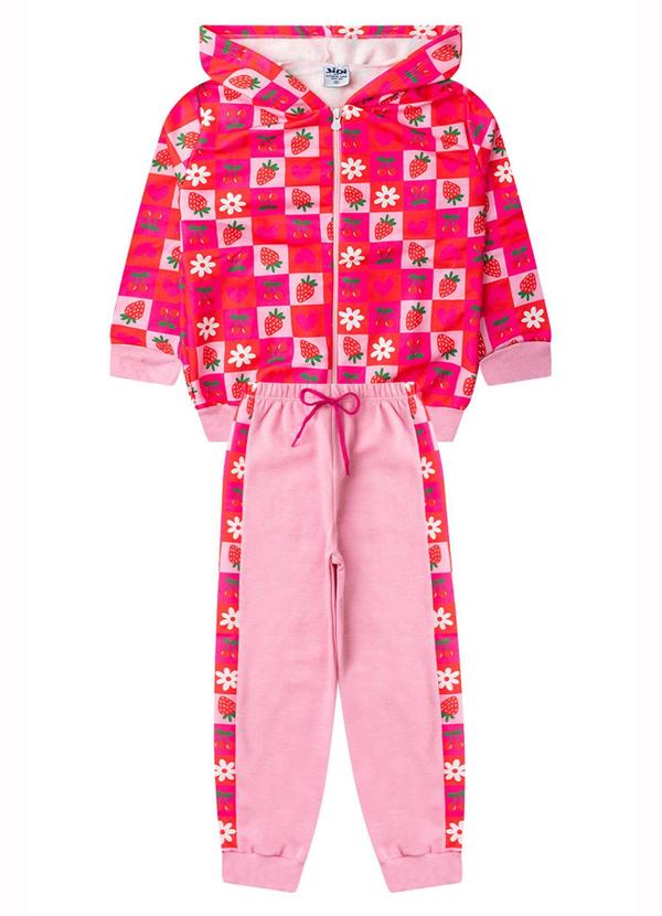 Conjunto Infantil Inverno Menina Iaia Pink