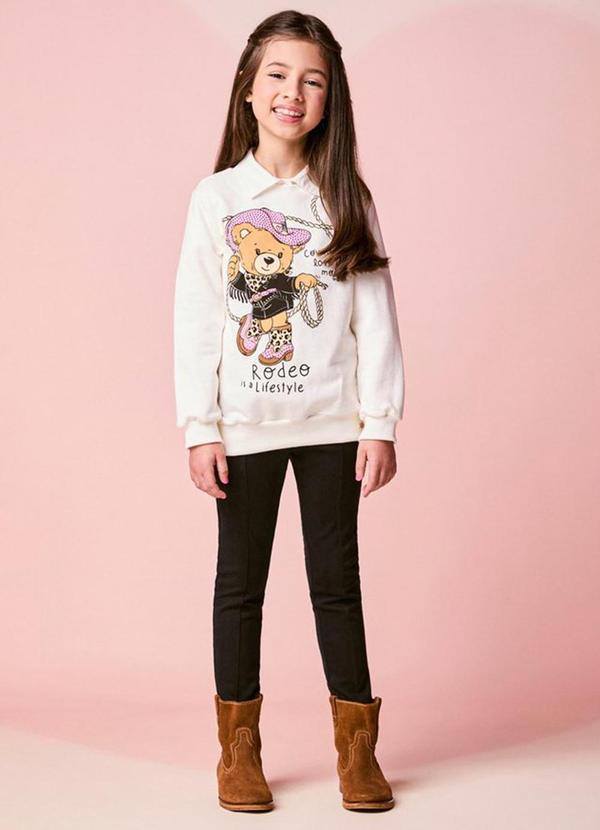 Conjunto Infantil Manga Longa de Country Bear