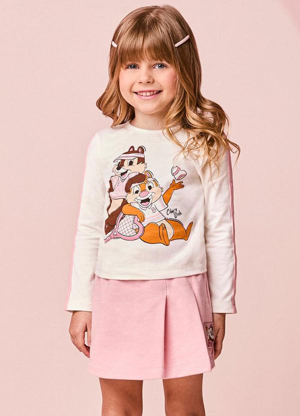 Conjunto Infantil Manga Longa do Tico e Teco