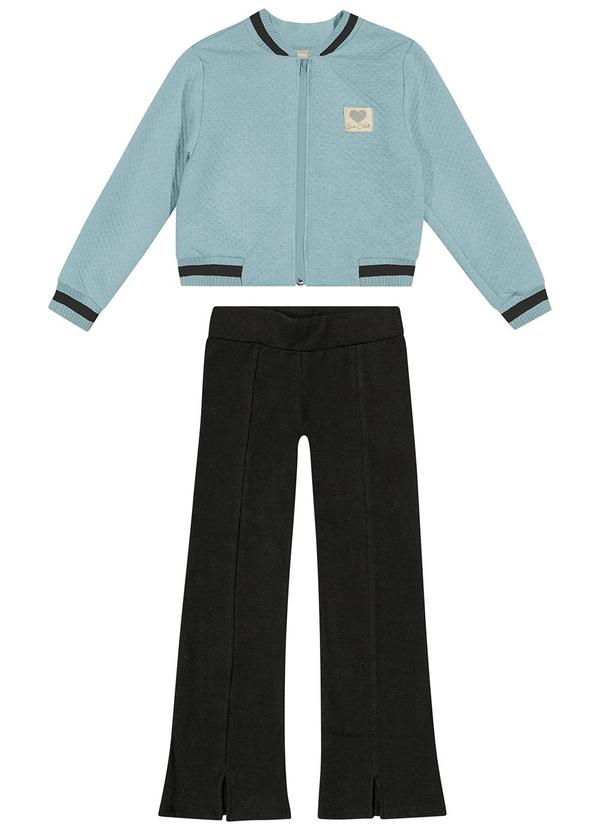 Conjunto Infantil Menina Azul
