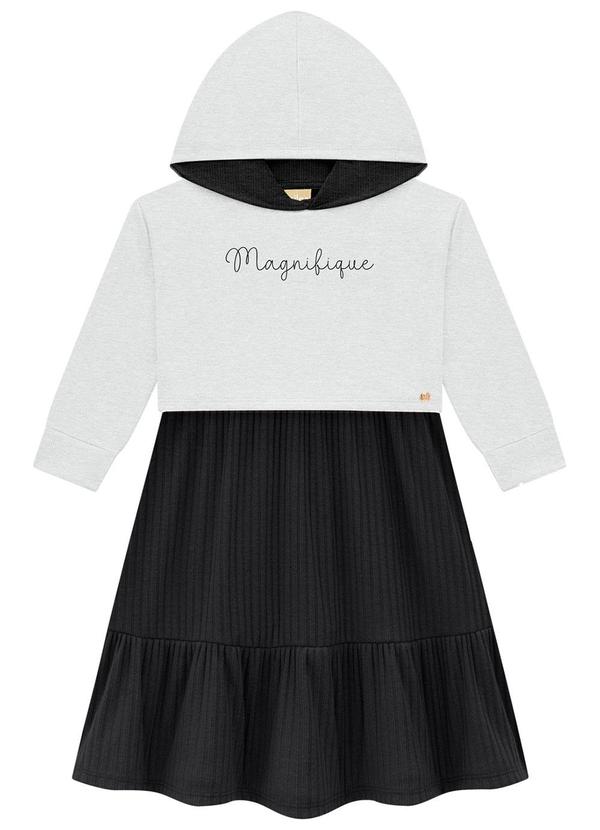 Conjunto Infantil Menina Cinza