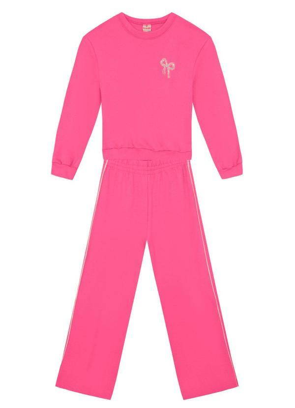Conjunto Infantil Menina Estrela Rosa