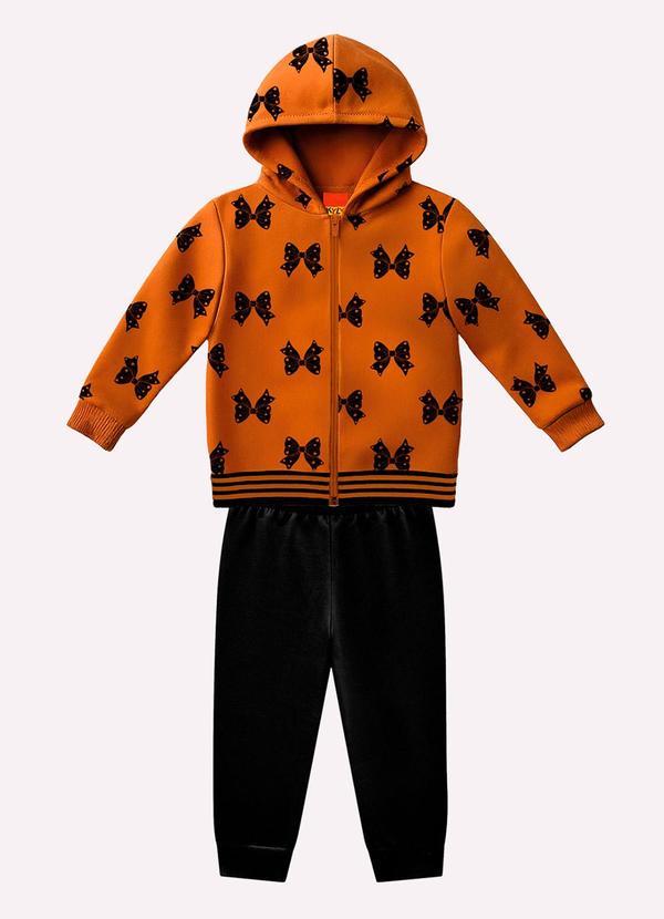 Conjunto Infantil Menina Laços Amarelo