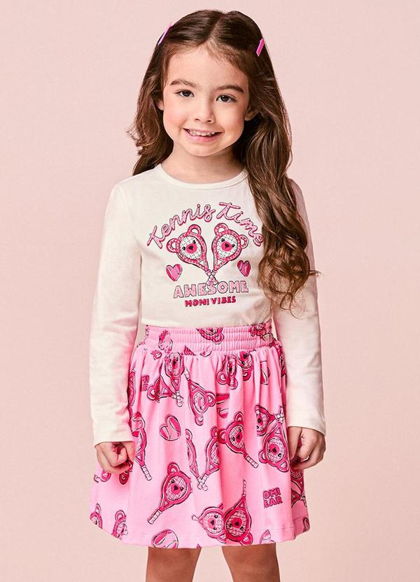 Conjunto Infantil Menina Manga Longa de Tennis
