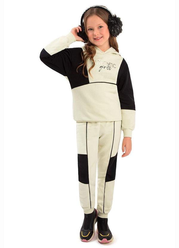 Conjunto Infantil Moletom Branco
