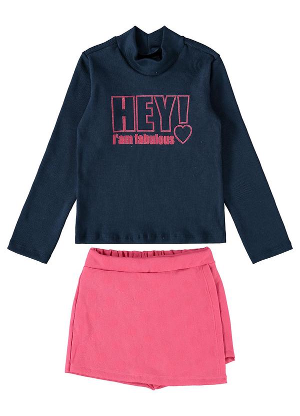Conjunto Infantil para Menina Azul