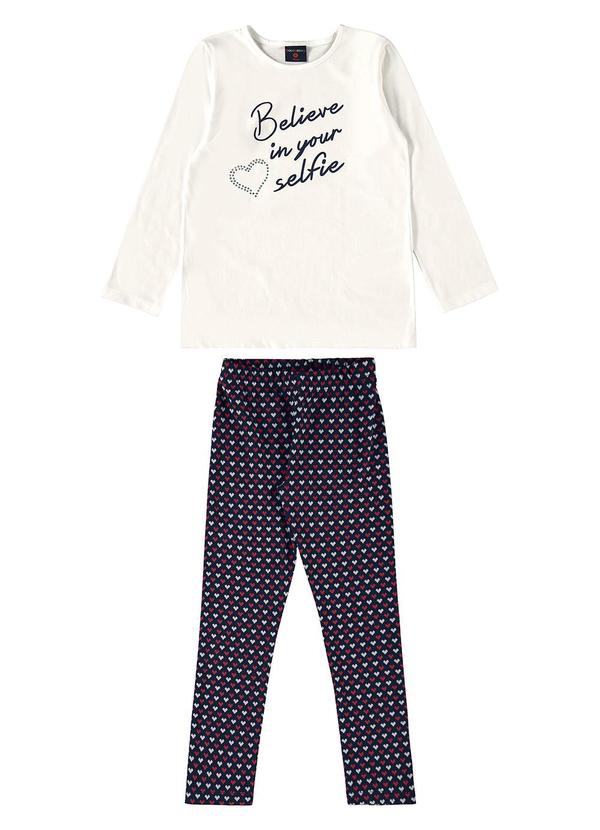 Conjunto Infantil para Menina Bege