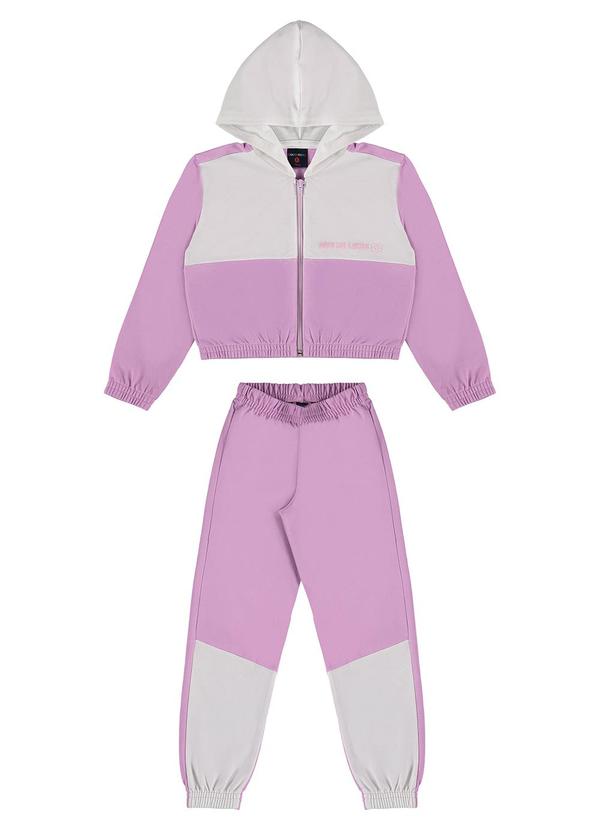Conjunto Infantil para Menina Roxo