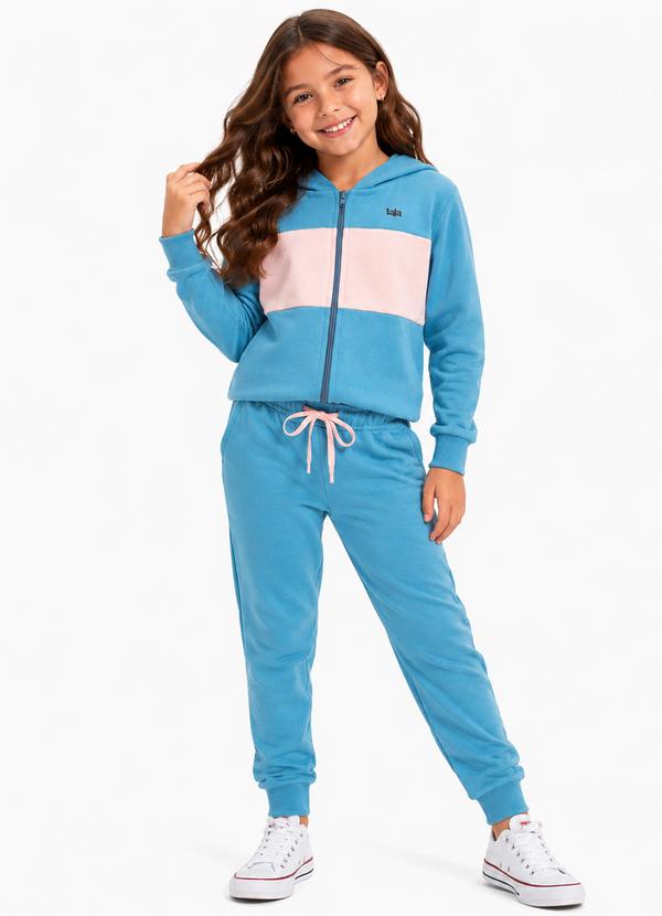 Conjunto Inverno Menina Iaia Azul Cobalto