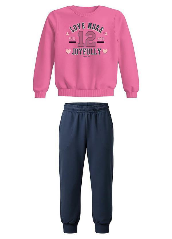 Conjunto Joyfull Rosa