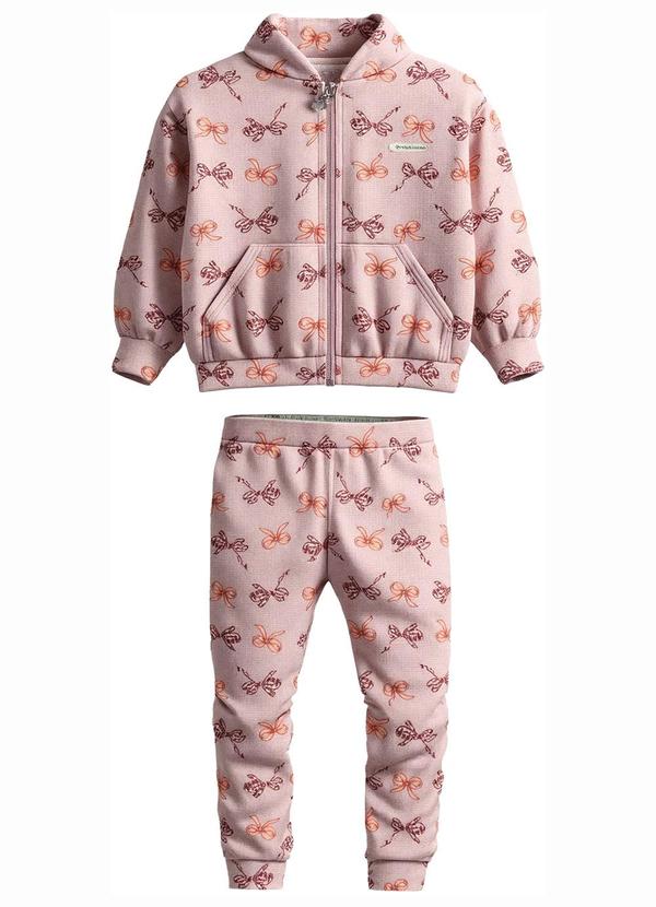 Conjunto Lacinhos em Soft Rosa