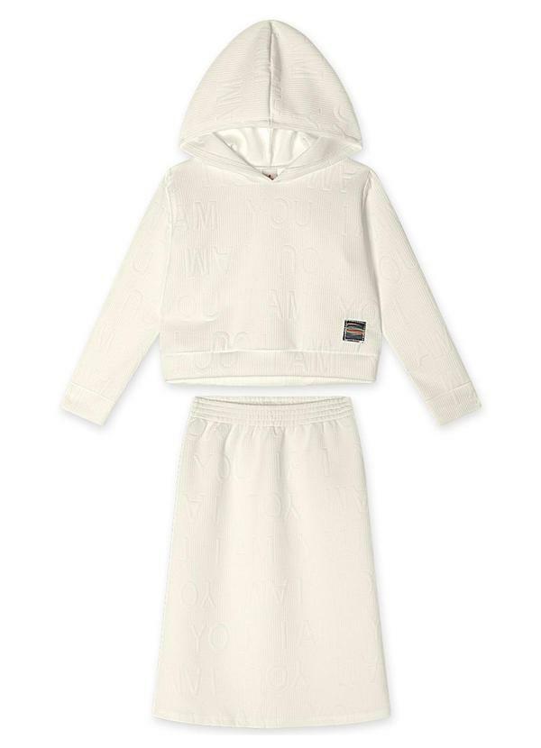 Conjunto Longo Infantil Bege