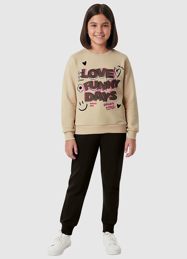 Conjunto Love Funny Days Areia