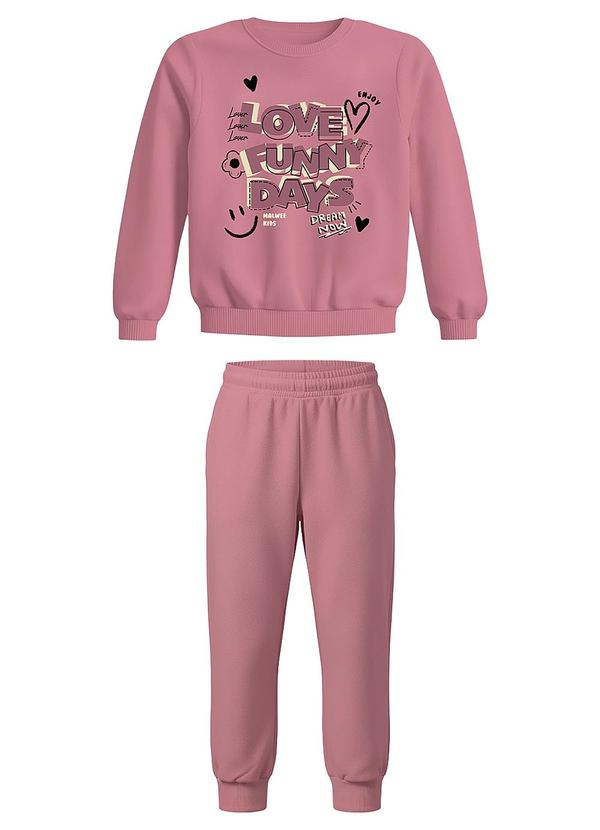 Conjunto Love Funny Days Rosê
