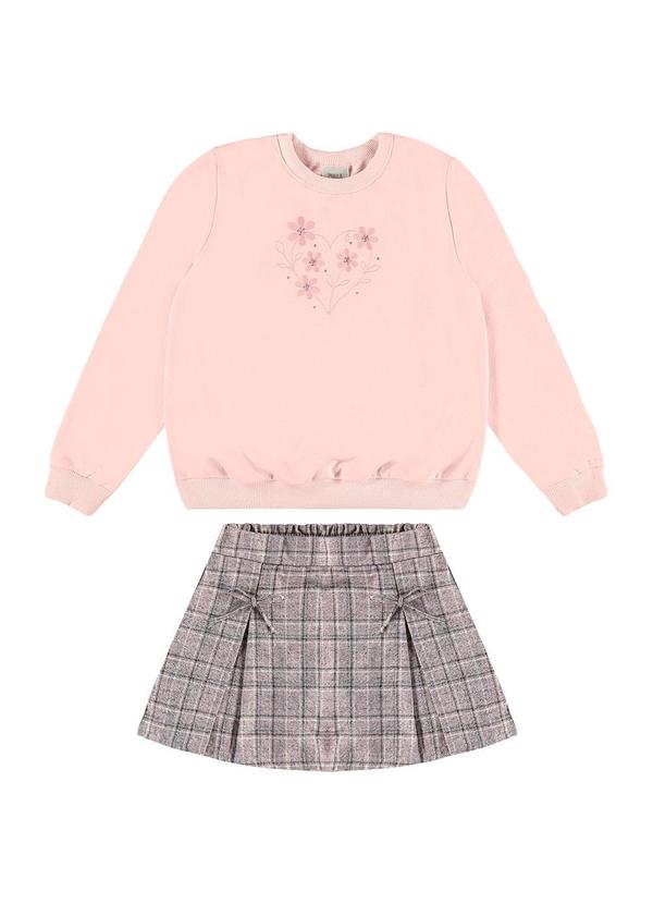 Conjunto Moletinho Rosa