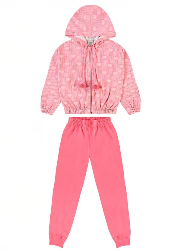 Conjunto Moletinho Rosa