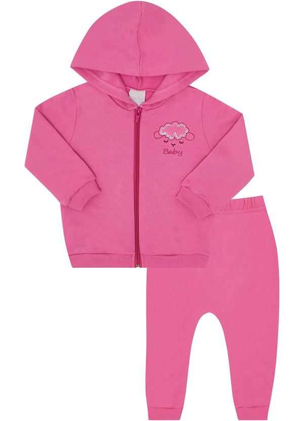 Conjunto Moletom Rosa