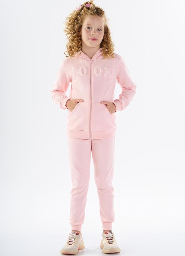 Conjunto Moletom Rosa