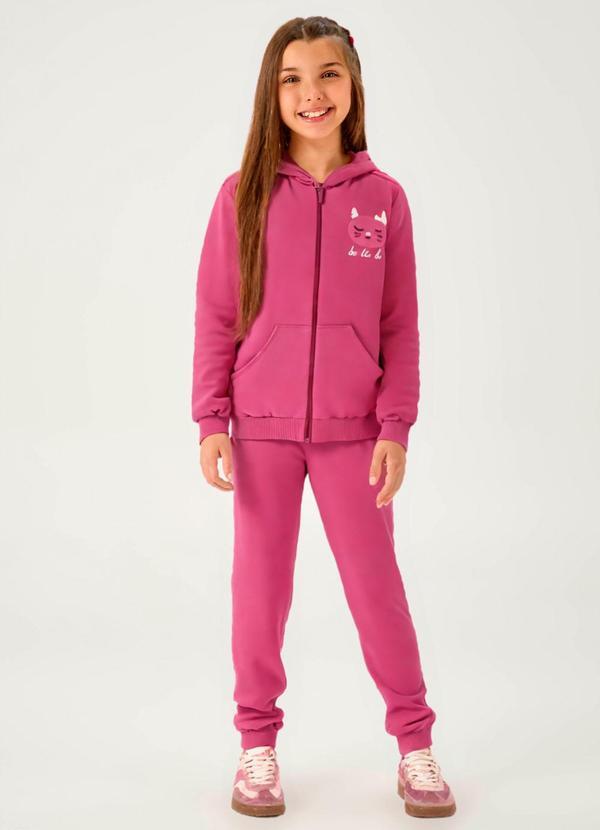 Conjunto Moletom Roxo