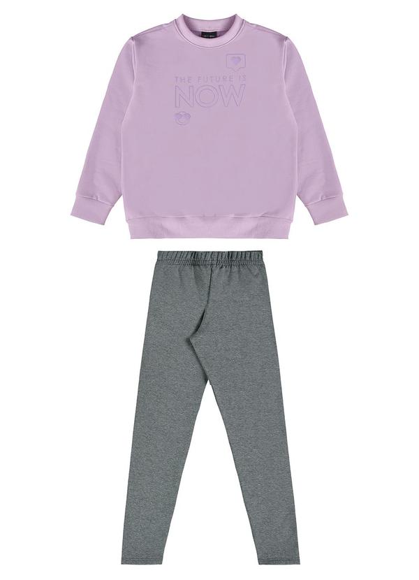 Conjunto para Menina Roxo