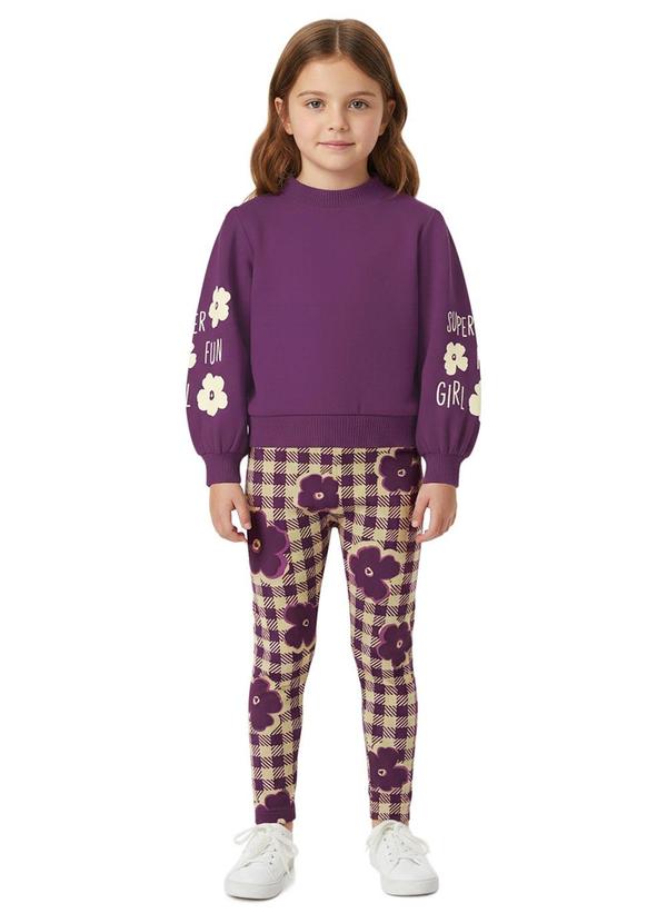 Conjunto Super Fun Girl Malva