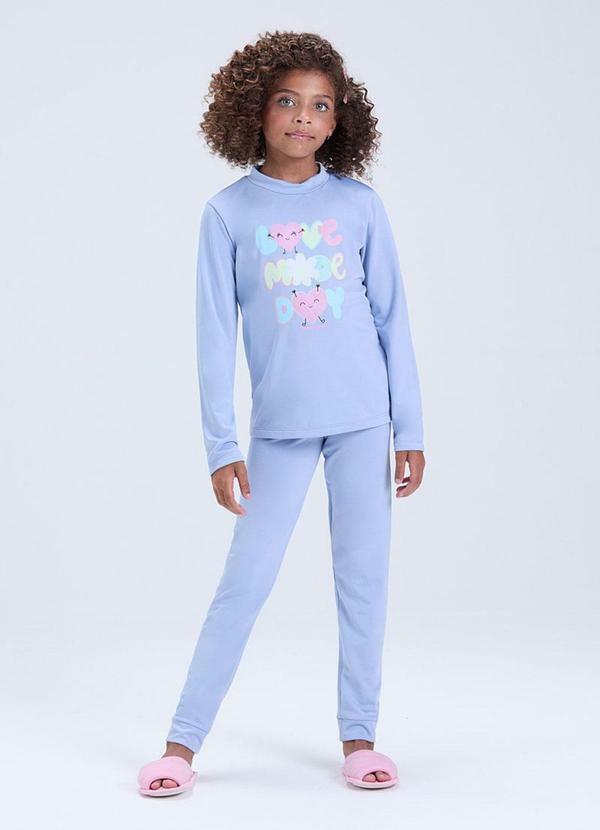 Conjunto Térmico Brilha no Love Day Azul