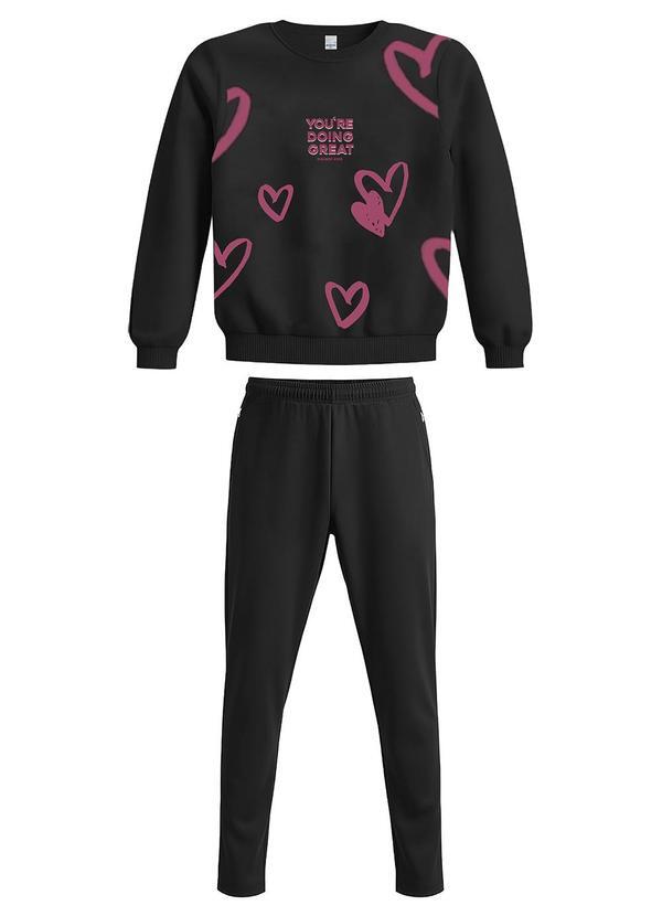 Conjunto You'Re Doing Great Preto Absoluto
