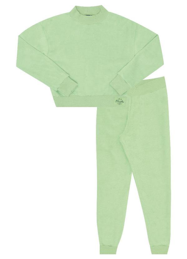 Conjunto Pelo Menina Verde