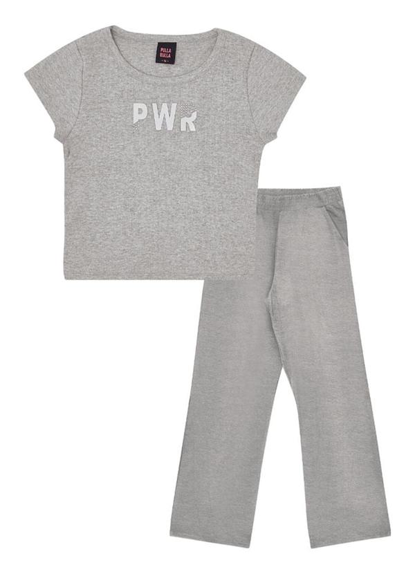 Conjunto Ribana MeninaCinza