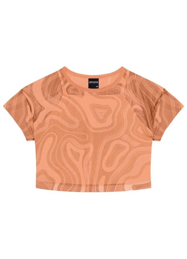 Conjunto Teen Menina Laranja