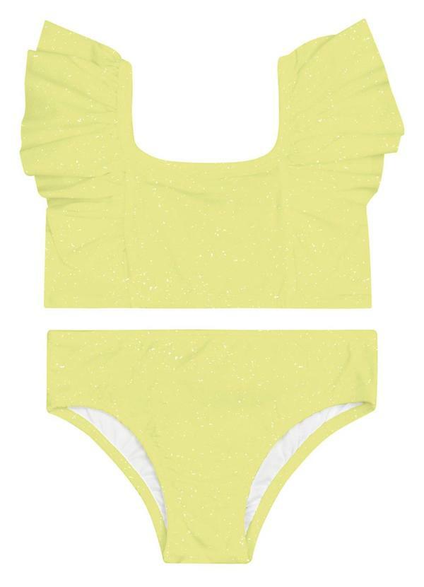 Biquíni Infantil Fps +50 Amarelo